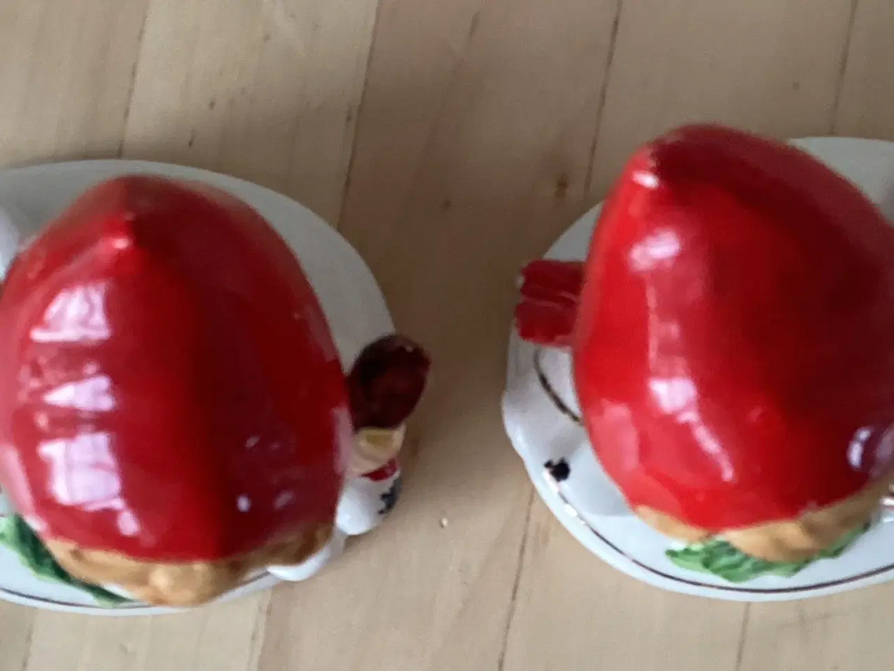 Billede 2 - 2 ældre porcelæns lysestager 