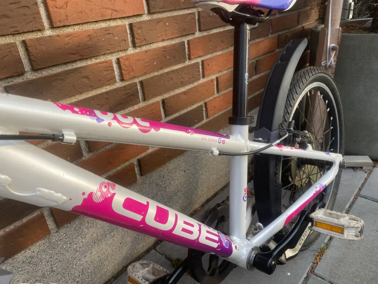 Billede 4 - Købt til 4100 kr 20 tommer prinsesse cykel