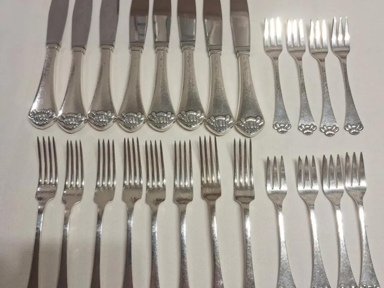 Billede 1 - Hans Hansen "Åkande" Sølvbestik