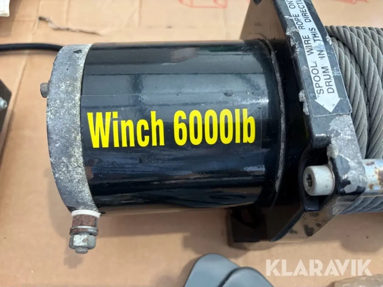 Billede 3 - El-spil / Elektrisk vinsch 6000 lb (komplet sæt) 6000 Electric Winch