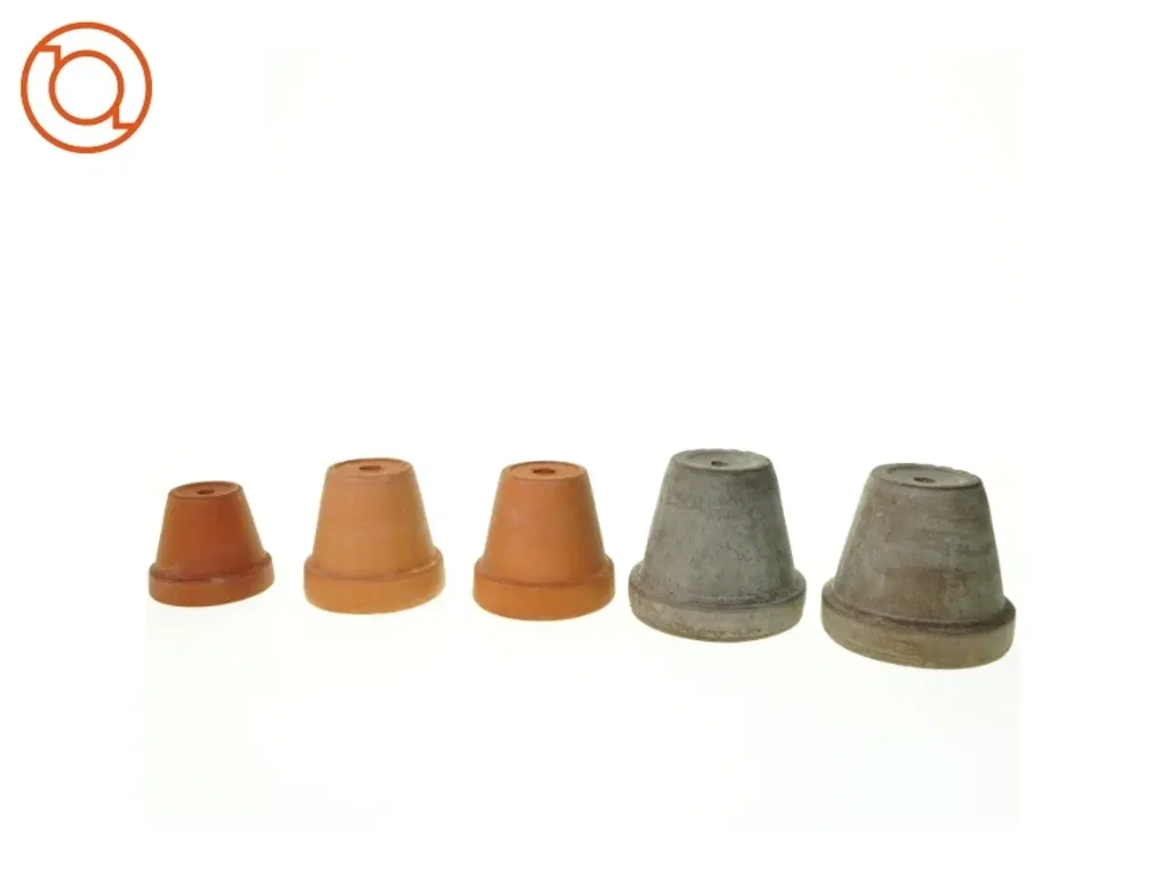 Billede 4 - Potter (str. 10 x 11 cm 9 x 9 cm 7 x 8 cm)