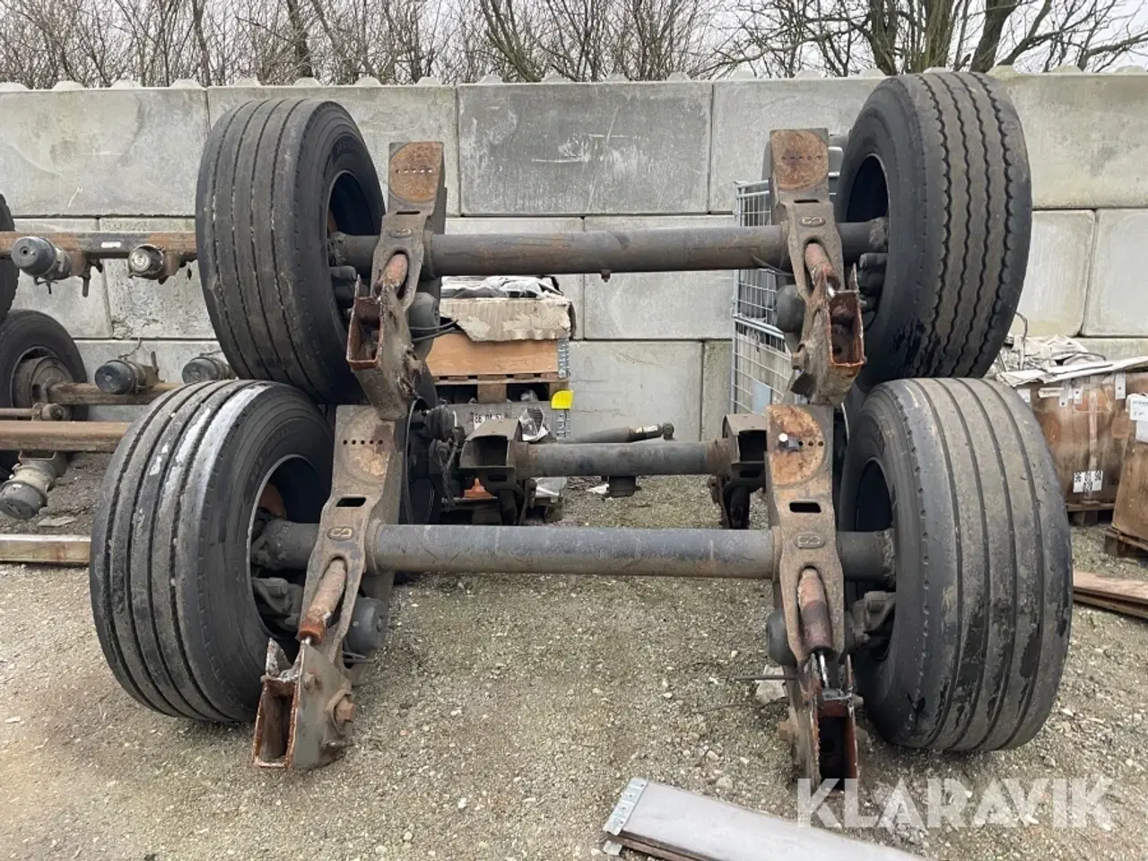 Billede 3 - Aksler til lastbil Saf-Holland SBS2243 3 styk