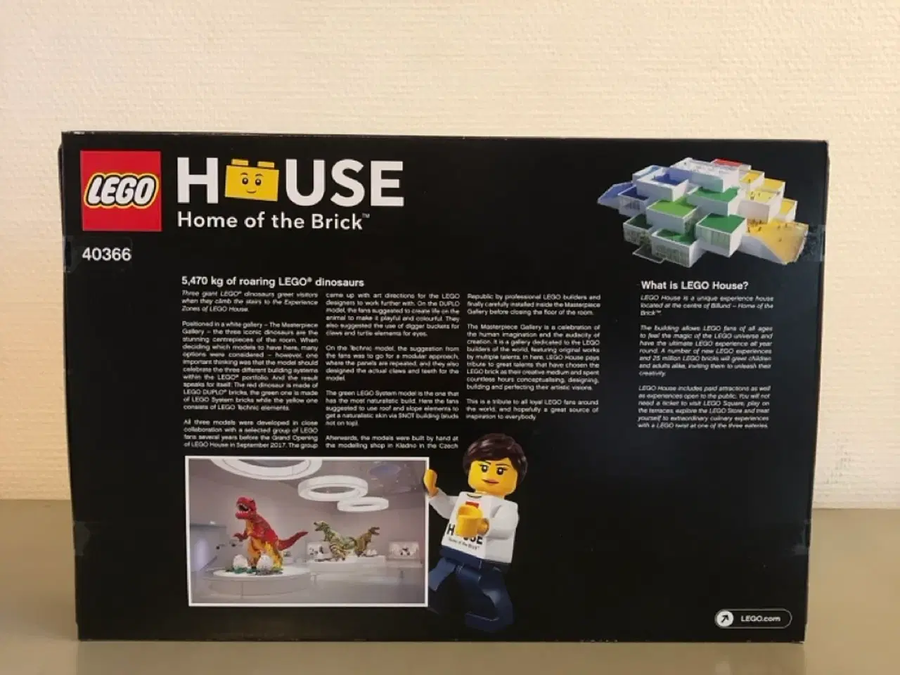 Billede 4 - LEGO House (Brand) 40366 House Dinosaurs uåbnet