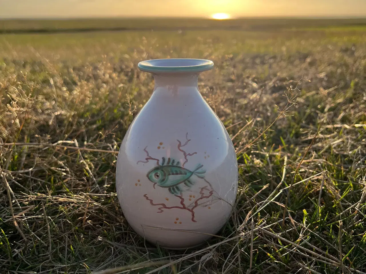 Billede 1 - Smuk vase fra Hjorth Keramik
