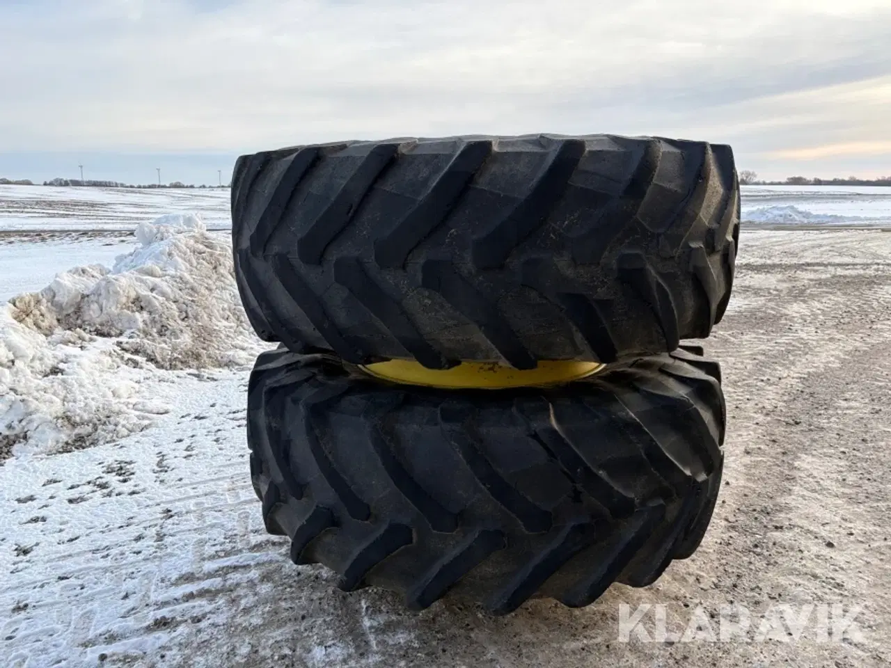 Billede 1 - Tvilling dæk baghjul Trelleborg High power