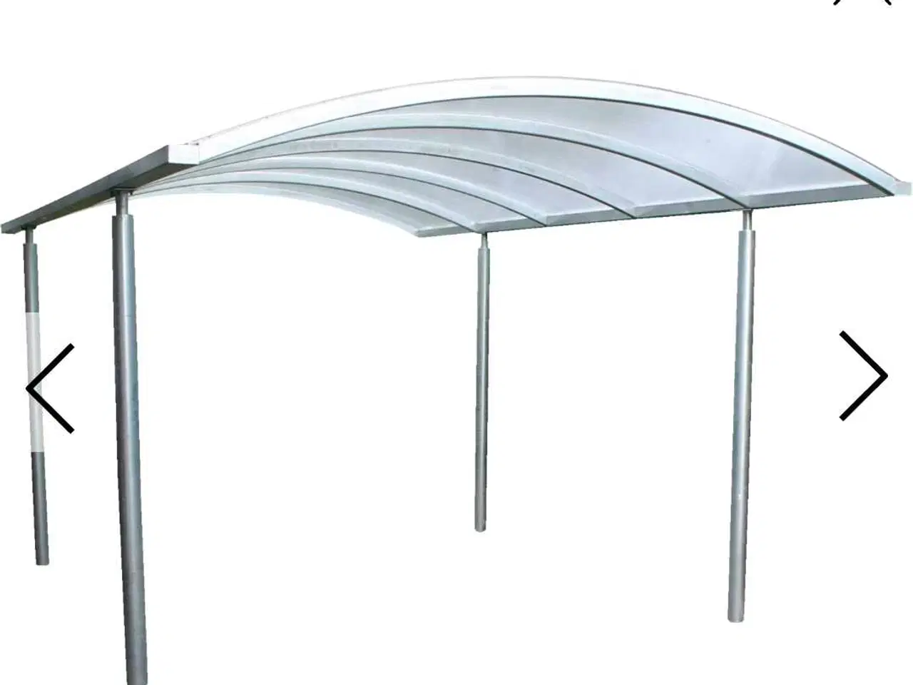 Billede 1 - Stålcarport - har altid stået inde (i hal). 