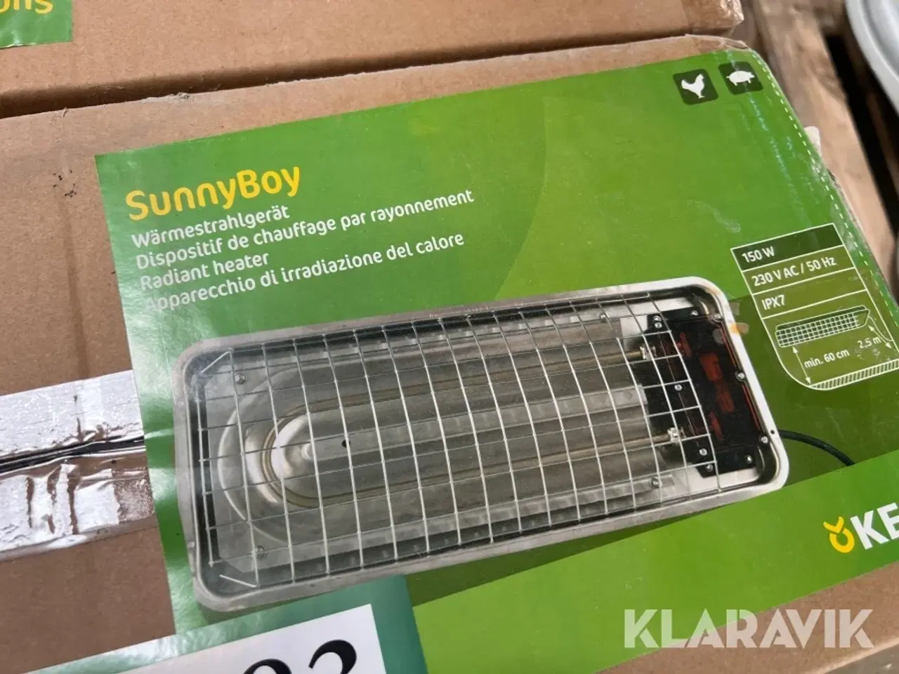 Billede 5 - Varmelamper SunnyBoy Kerbl 16 styk