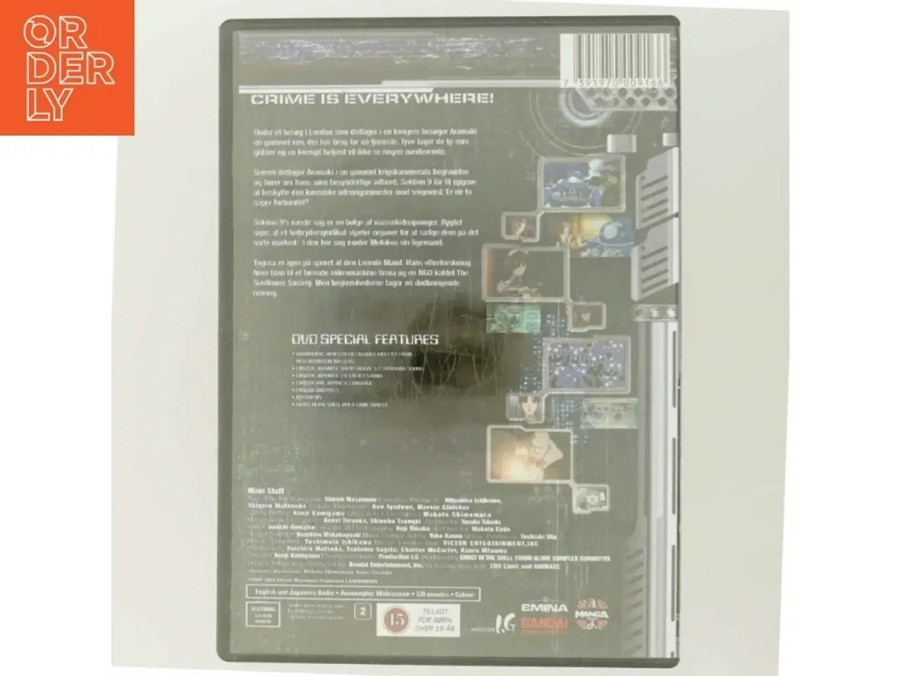 Billede 3 - Ghost in the Shell: Stand Alone Complex (DVD)