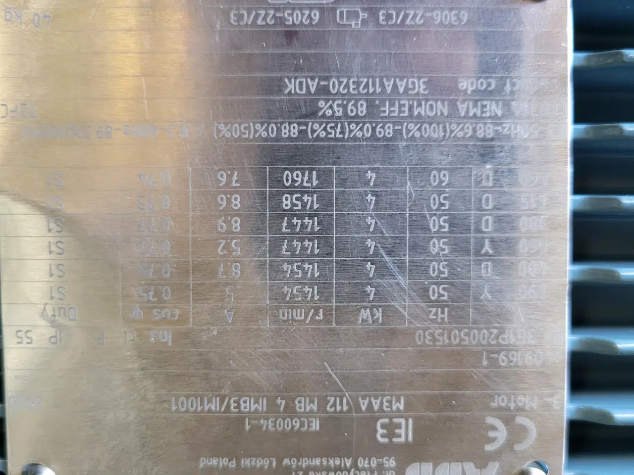 Billede 1 - 4kW elmotor 