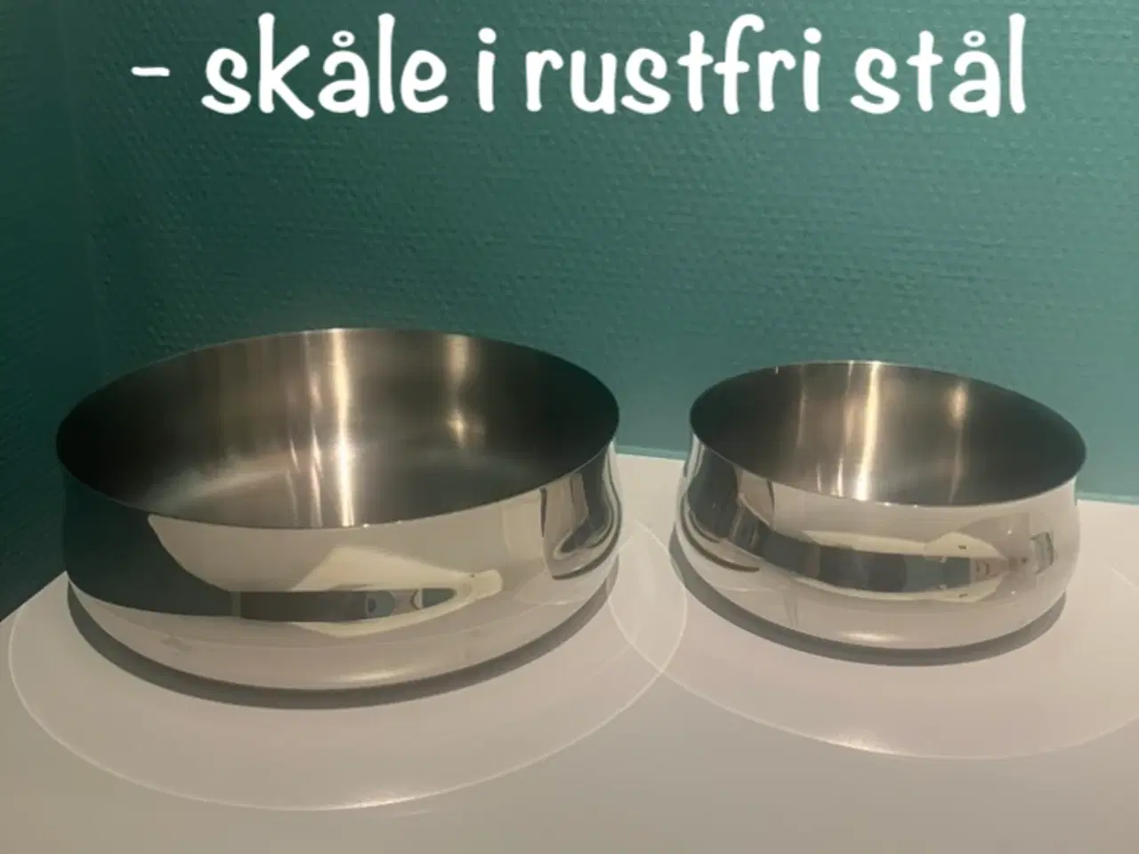 Billede 1 - Erik Bagger skåle i rustfri stål