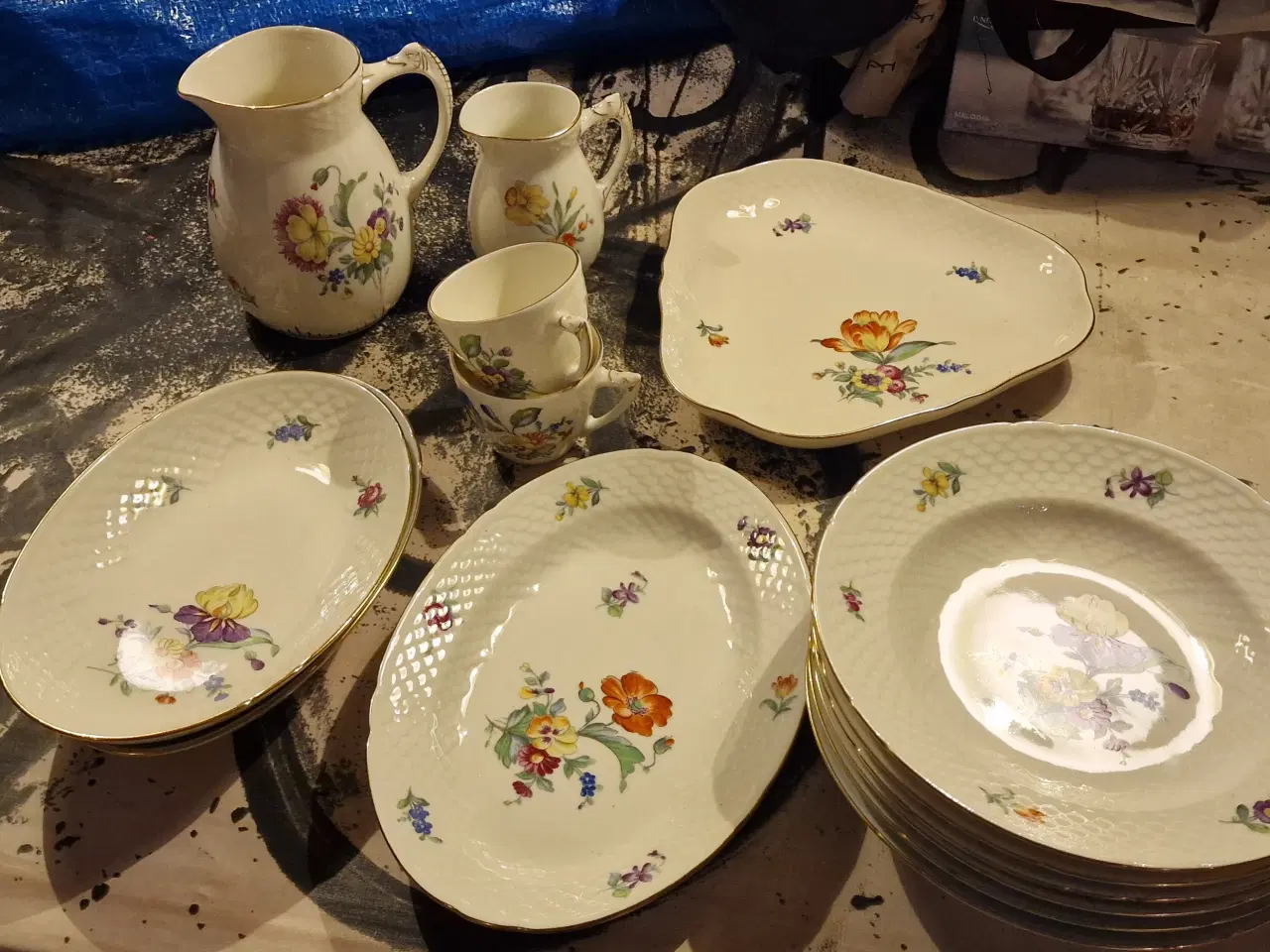 Billede 9 - Stel Saksisk Blomst, B&G, fra 75 kr. pr. del