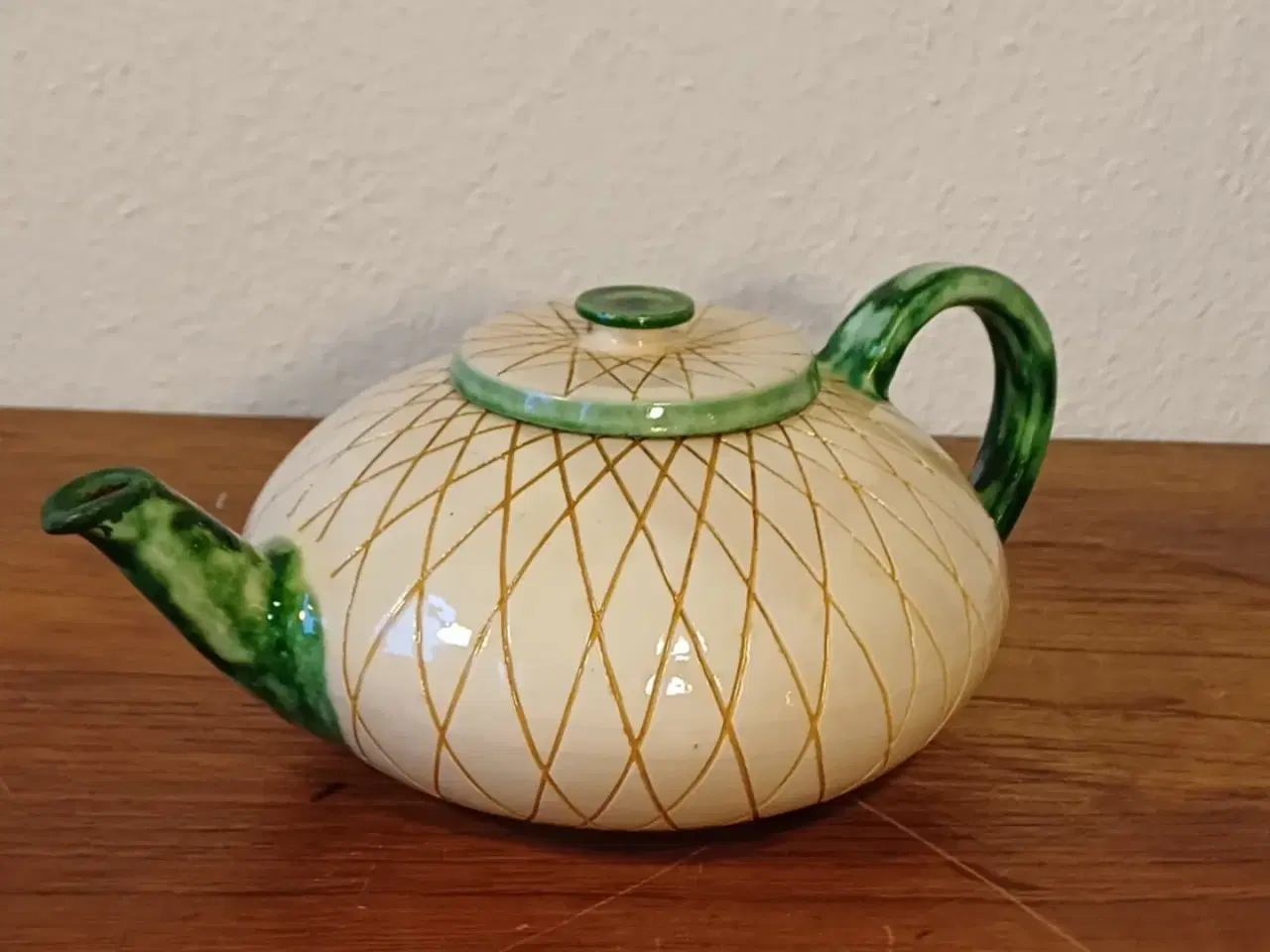 Billede 1 - Keramik kande med mønster