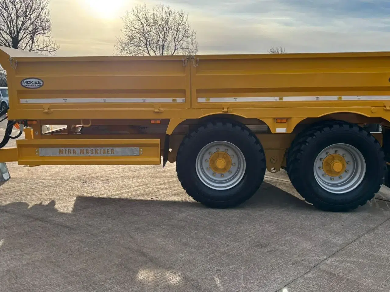 Billede 17 - McKee 16T entrepenørvogn med nedfoldbare sider