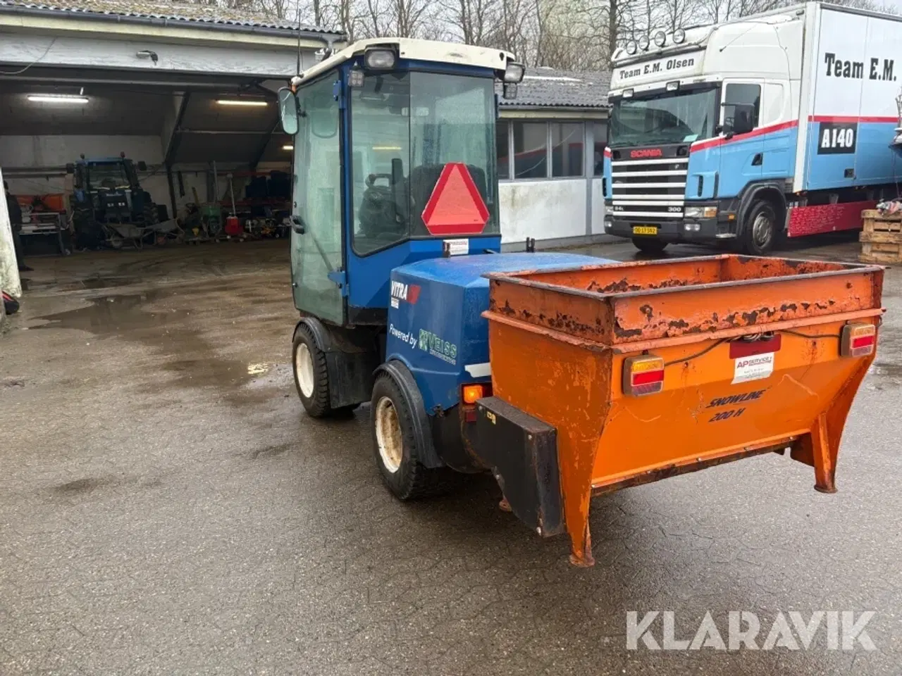 Billede 3 - Vitra fejemaskine Vita Kubota - v1505-T