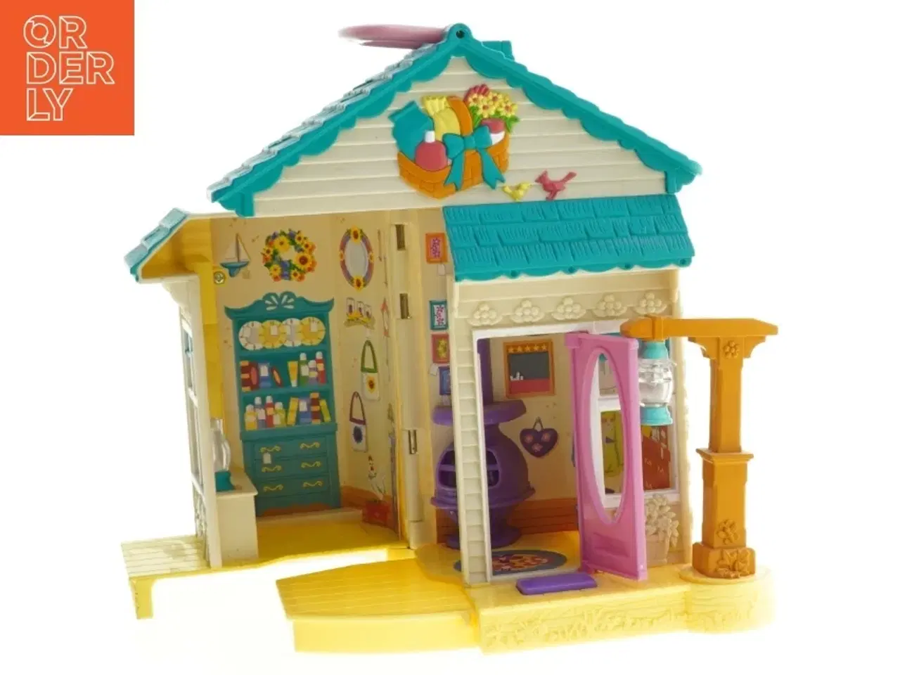 Billede 3 - Legehus til dukker fra Fisher-Price (str. 23 cm)