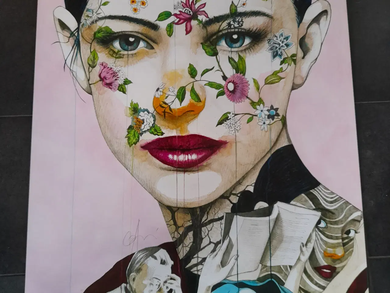 Billede 1 - Ole aakjær plakat 70 x 100 cm