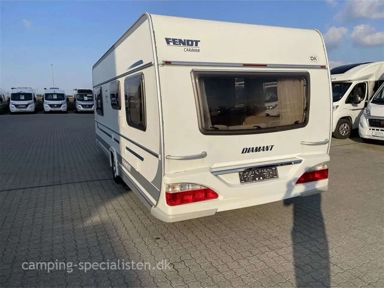 Billede 3 - 2009 - Fendt Diamant 550 TG   Pæn og velholdt vogn - Fendt Diamant 550 TG fra 2009 - Kan nu opleves hos Camping-Specialisten i Silkeborg
