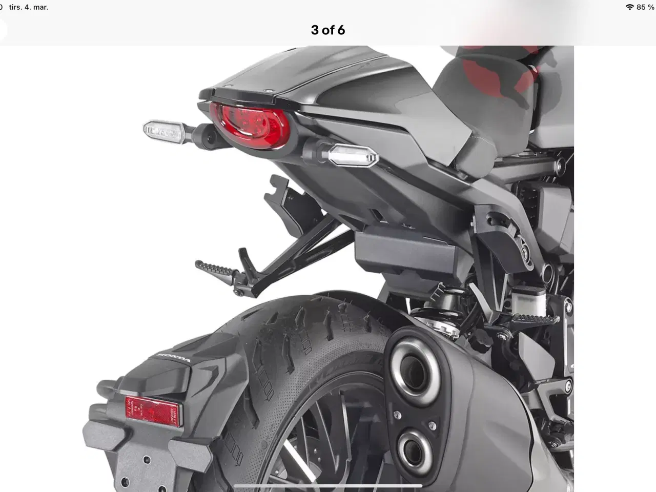 Billede 2 -  Givi tasker til Honda CB1000R SC 80