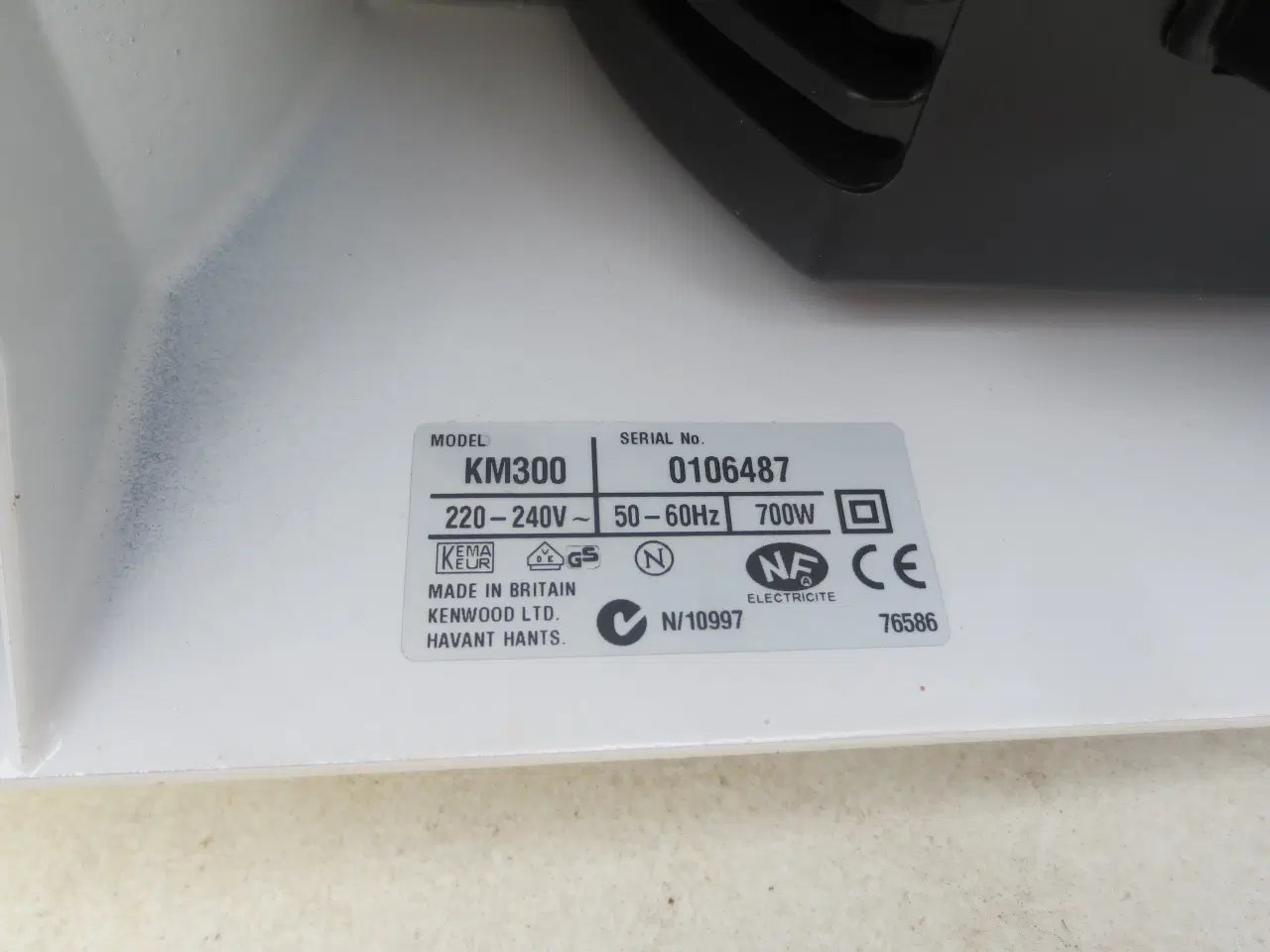 Billede 6 - 1 stk Kenwood Chef Model KM 300 