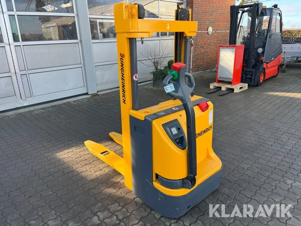 Billede 4 - El-stabler Jungheinrich EJC-10G-2500ZT-K