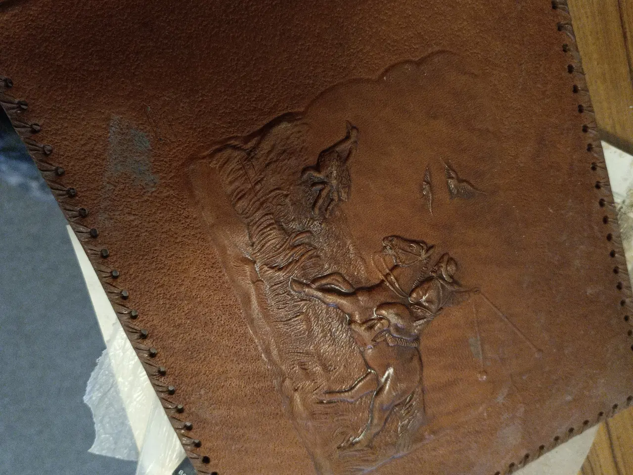 Billede 1 - Fotoalbum - ægte læder