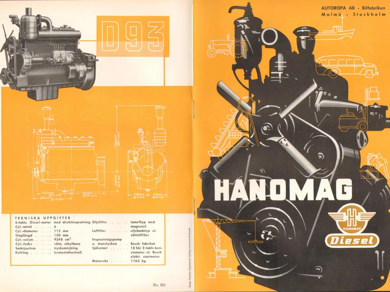 Billede 10 - Hanomag brochurer