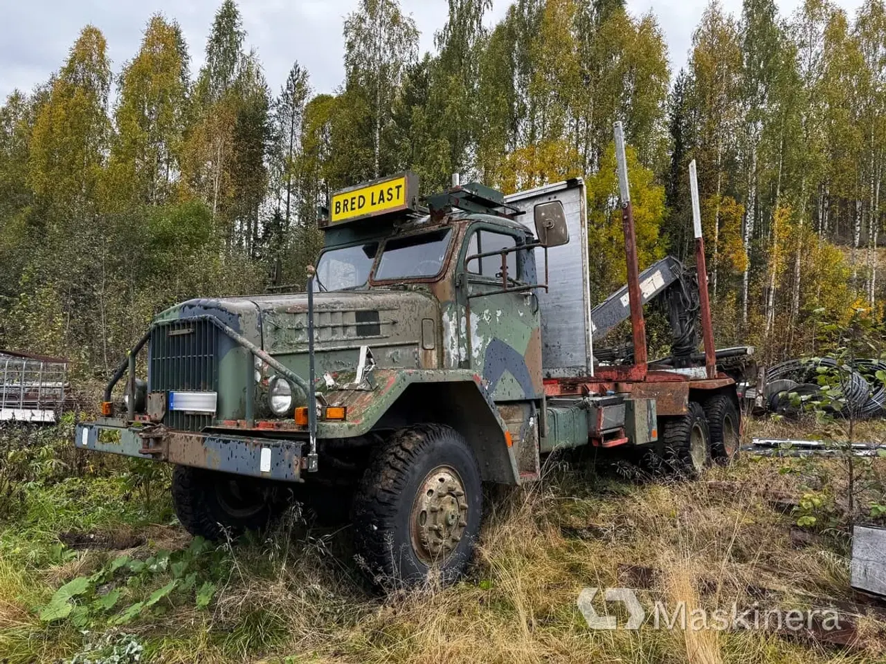 Billede 1 - Lastbil Scania LA82B Förlängd Myrslok