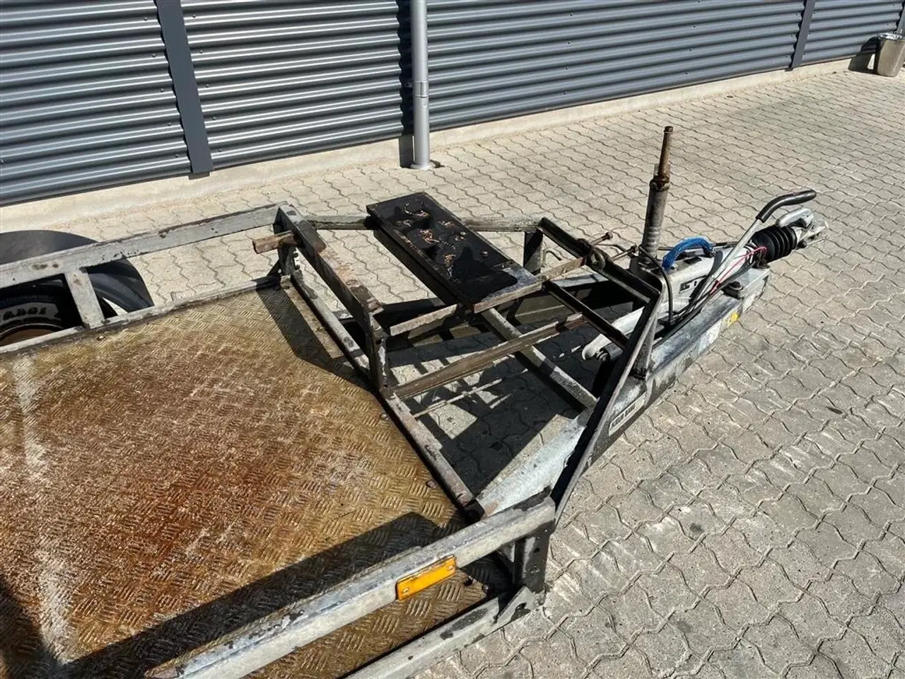 Billede 16 - Ifor Williams Model 4 lille maskintrailer med ramper.