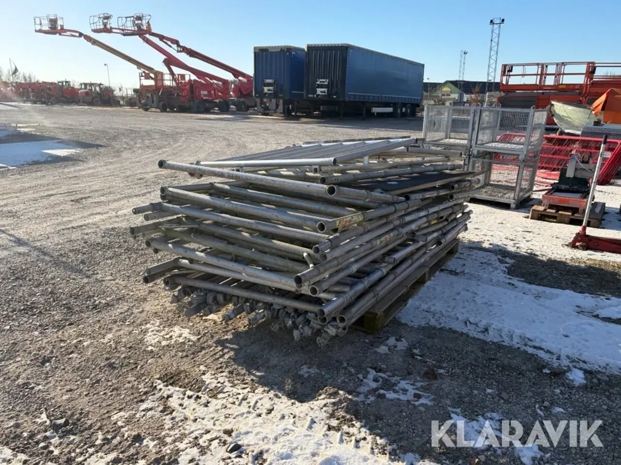 Billede 7 - Stillads stort lot af blandet stillads