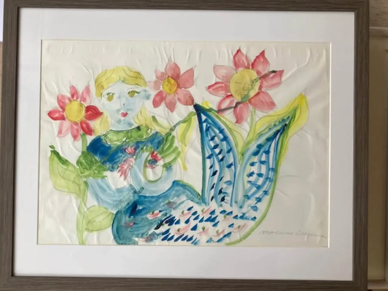 Billede 1 - Akvarel Marianne cleman