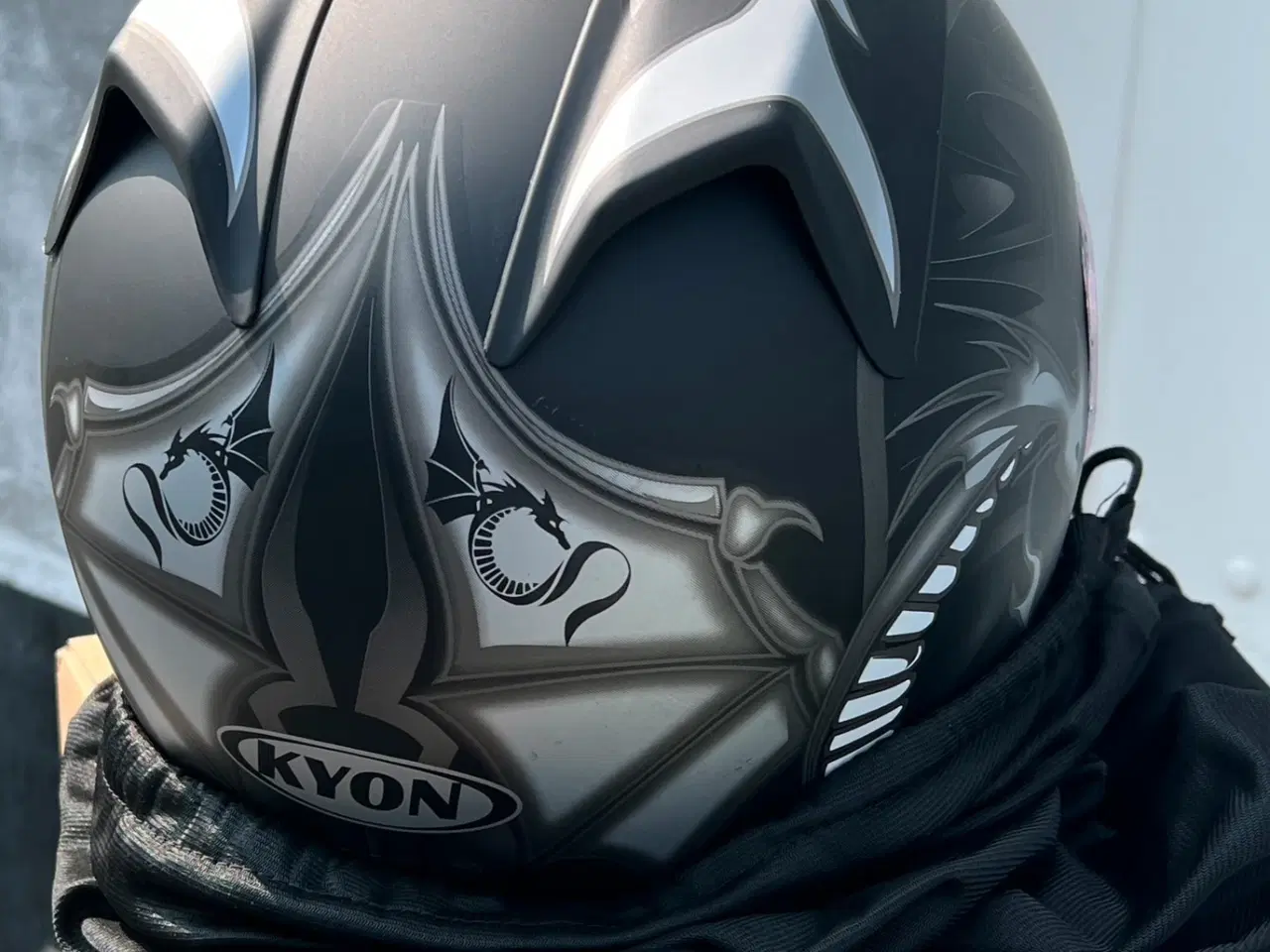 Billede 6 - NY ubrugt KYON full-face motorcykelhjelm st "M"