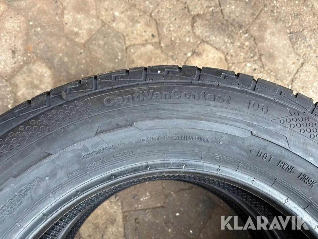 Billede 5 - Dæk Continental ContiVanContact 100 - 2 stk
