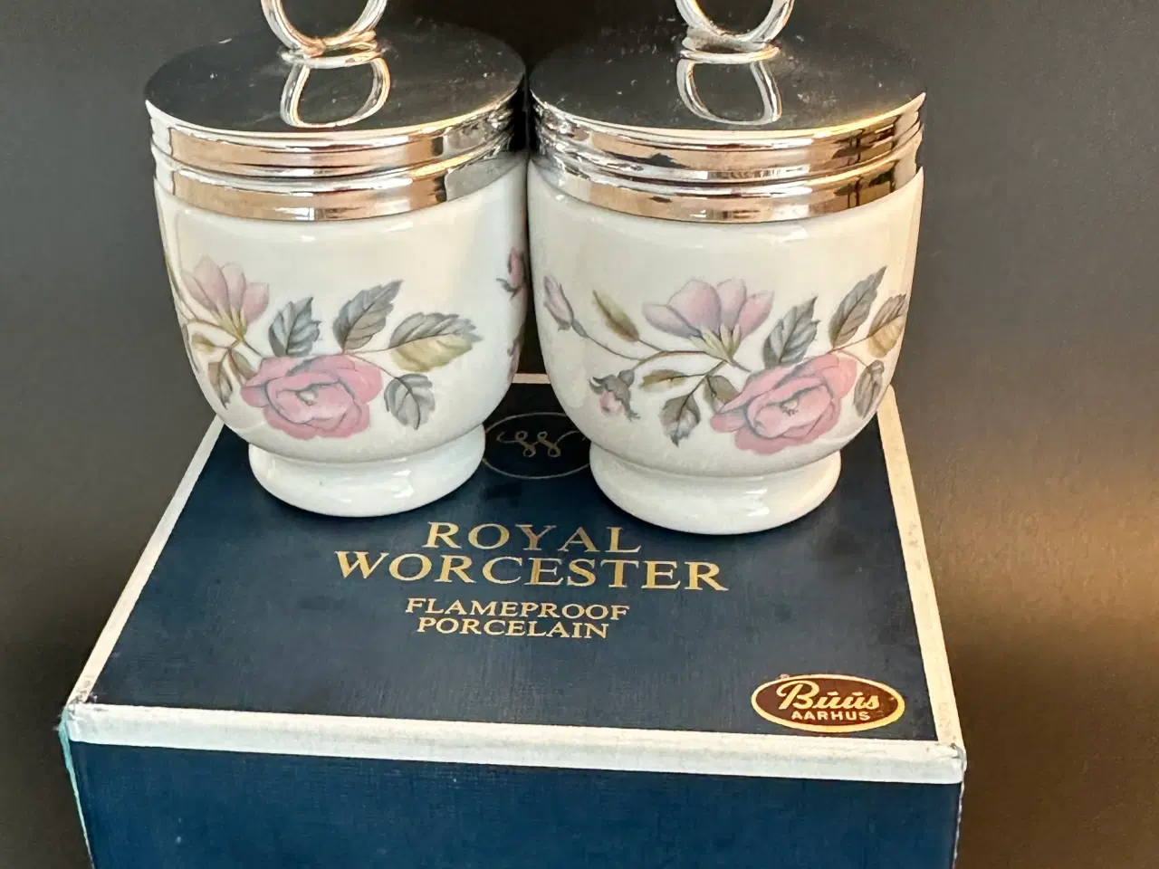 Billede 1 - ROYAL WORCESTER Egg Coddler sæt sælges