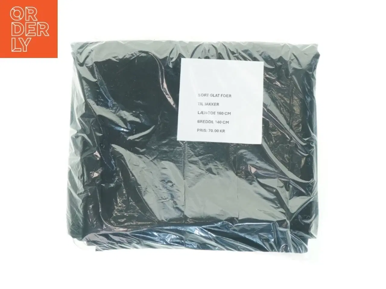 Billede 2 - Sort glat foer