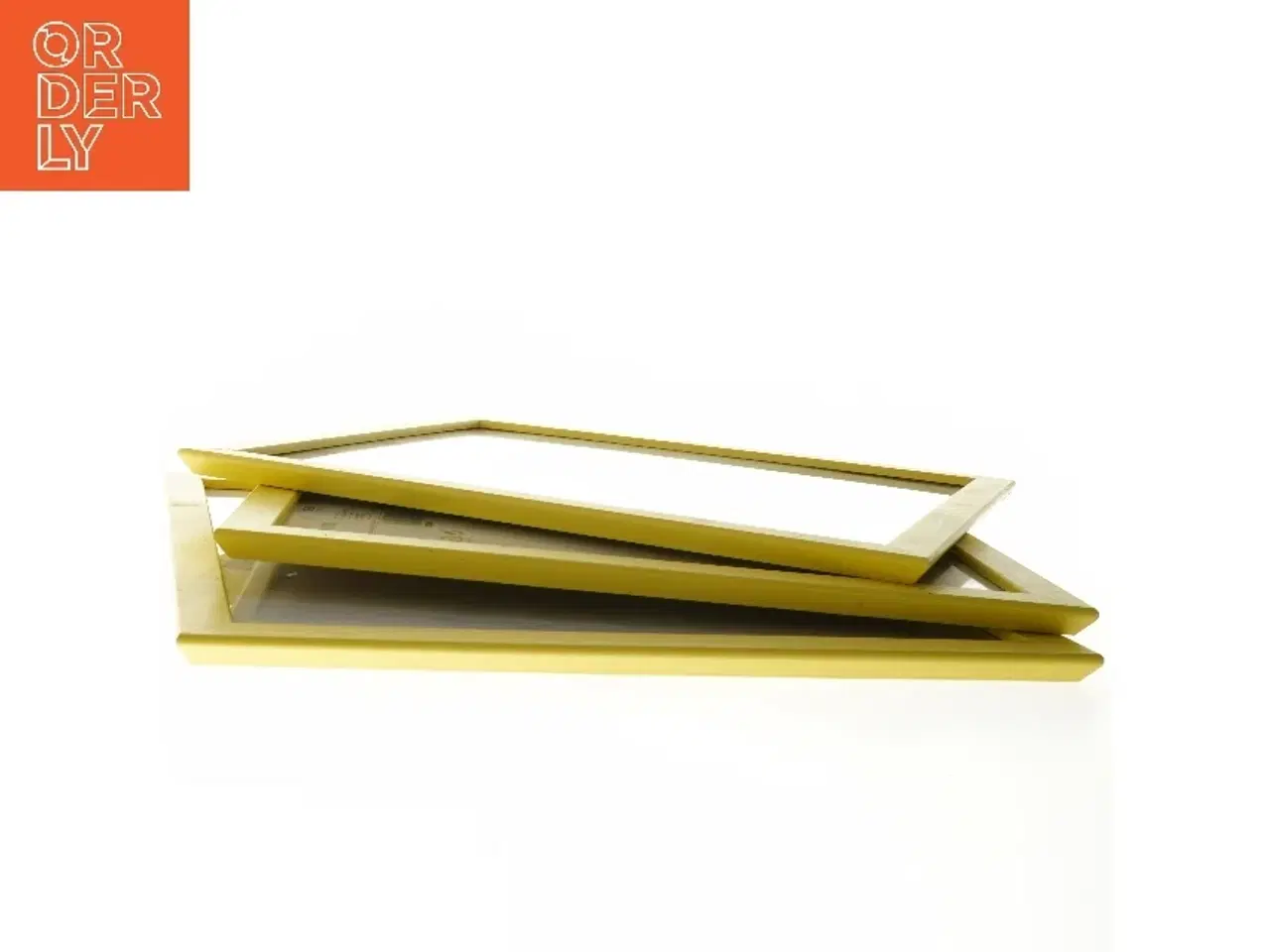 Billede 2 - gule billedrammer 30x30 cm fra IKEA (str. 3 stk 30x30 cm)