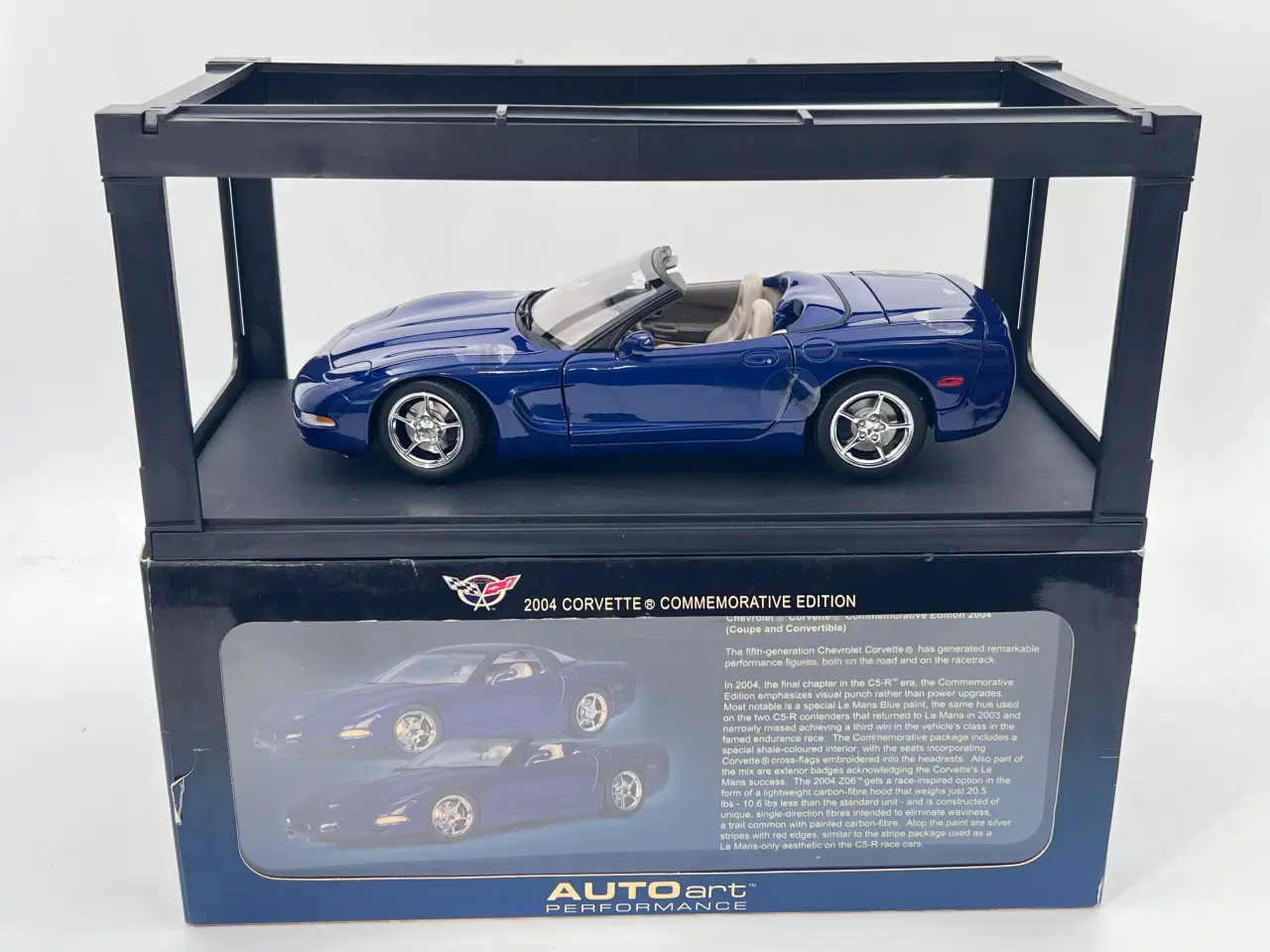 Billede 9 - 2004 Chevrolet Corvette Convertible AUTOart - 1:18