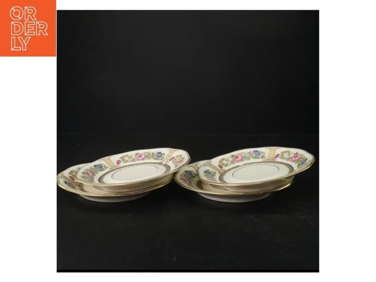 Billede 1 - Porcelænsmiddagstallerkener fra Pirken Hammer (str. Ø. 19 cm)