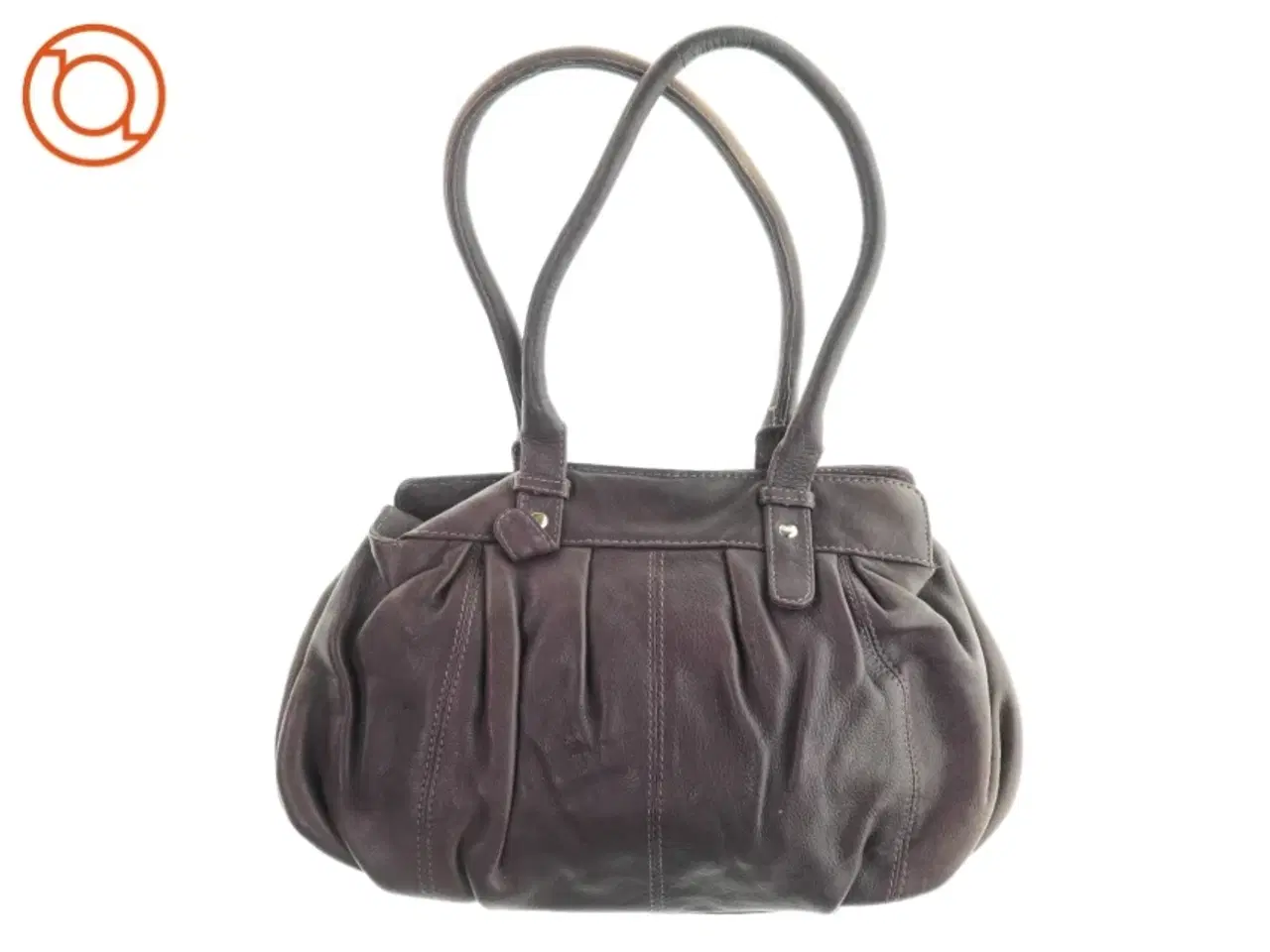 Billede 2 - Vintage Taske i boho stil, retro skind (str. 35 x 20cm)