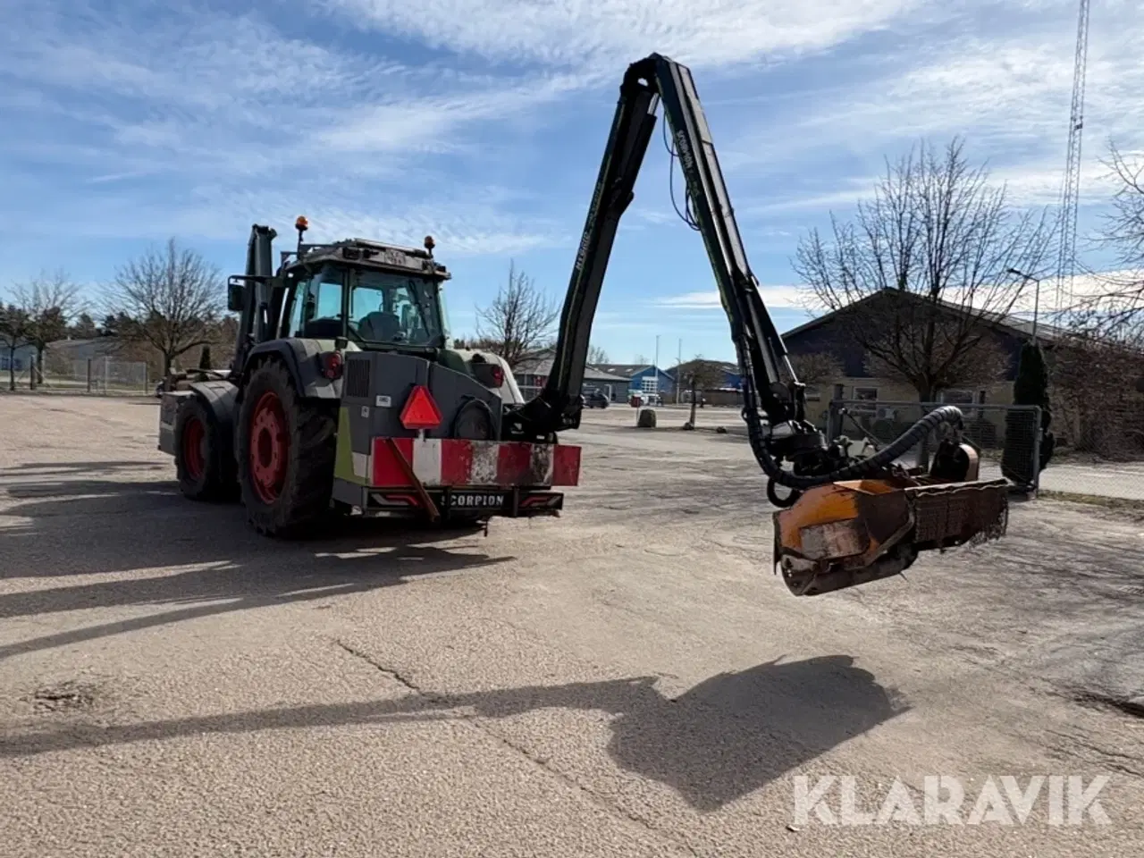 Billede 3 - Traktor Fendt 818 med Kantklipper