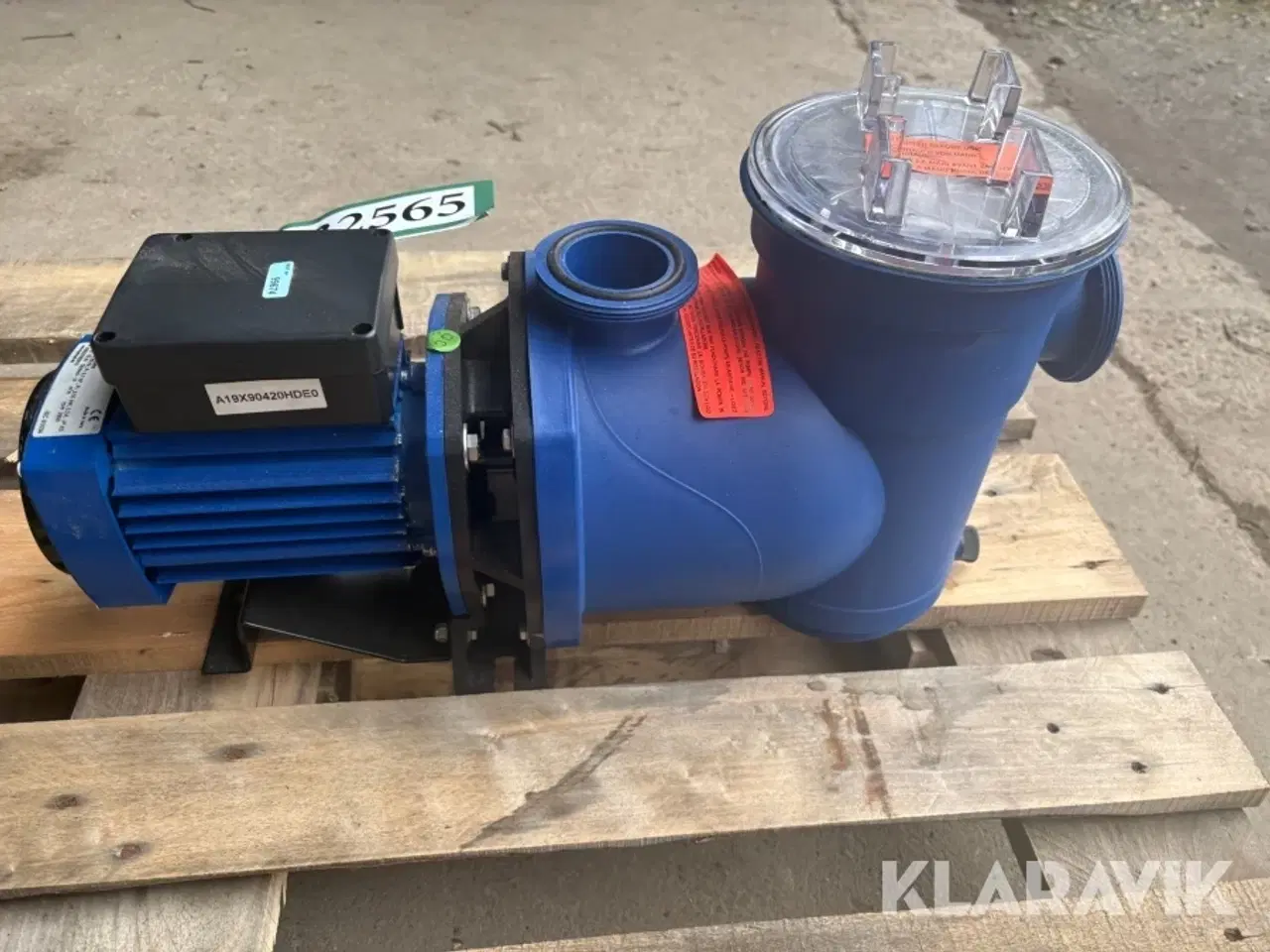 Billede 5 - Pool pumpe Hydro Air Argonaut pumpe AV100-2DNS