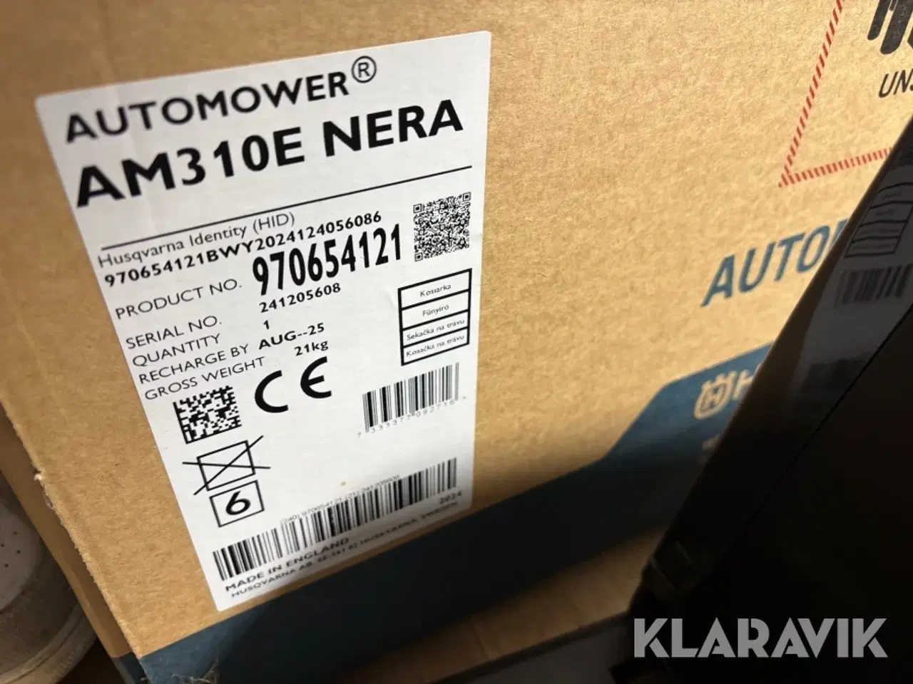 Billede 8 - Græsslåmaskine Husqvarna 310E Nera