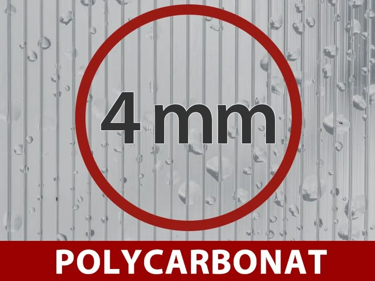 Billede 3 - Drivhus polycarbonat Forlængelse, Duo, 4m², 2x2m,