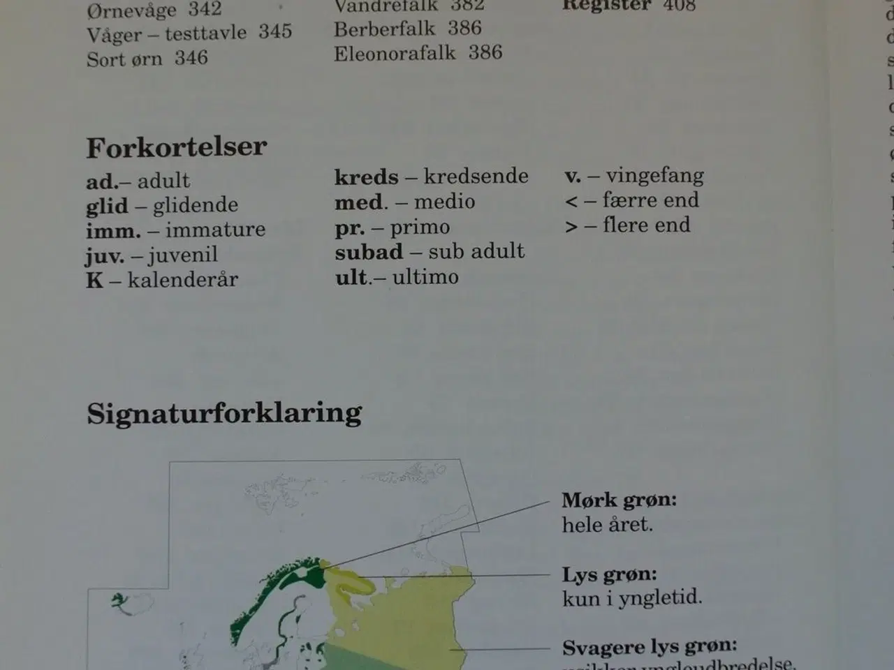 Billede 3 - rovfuglene i europa, nordafrika og mellemøsten, af