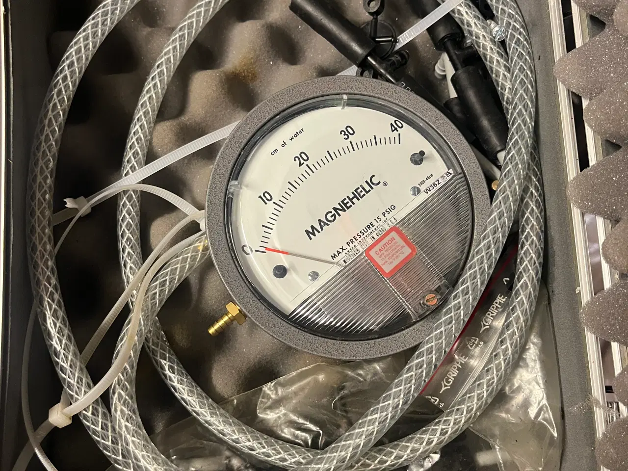 Billede 1 - Danfoil lufttryk manometer