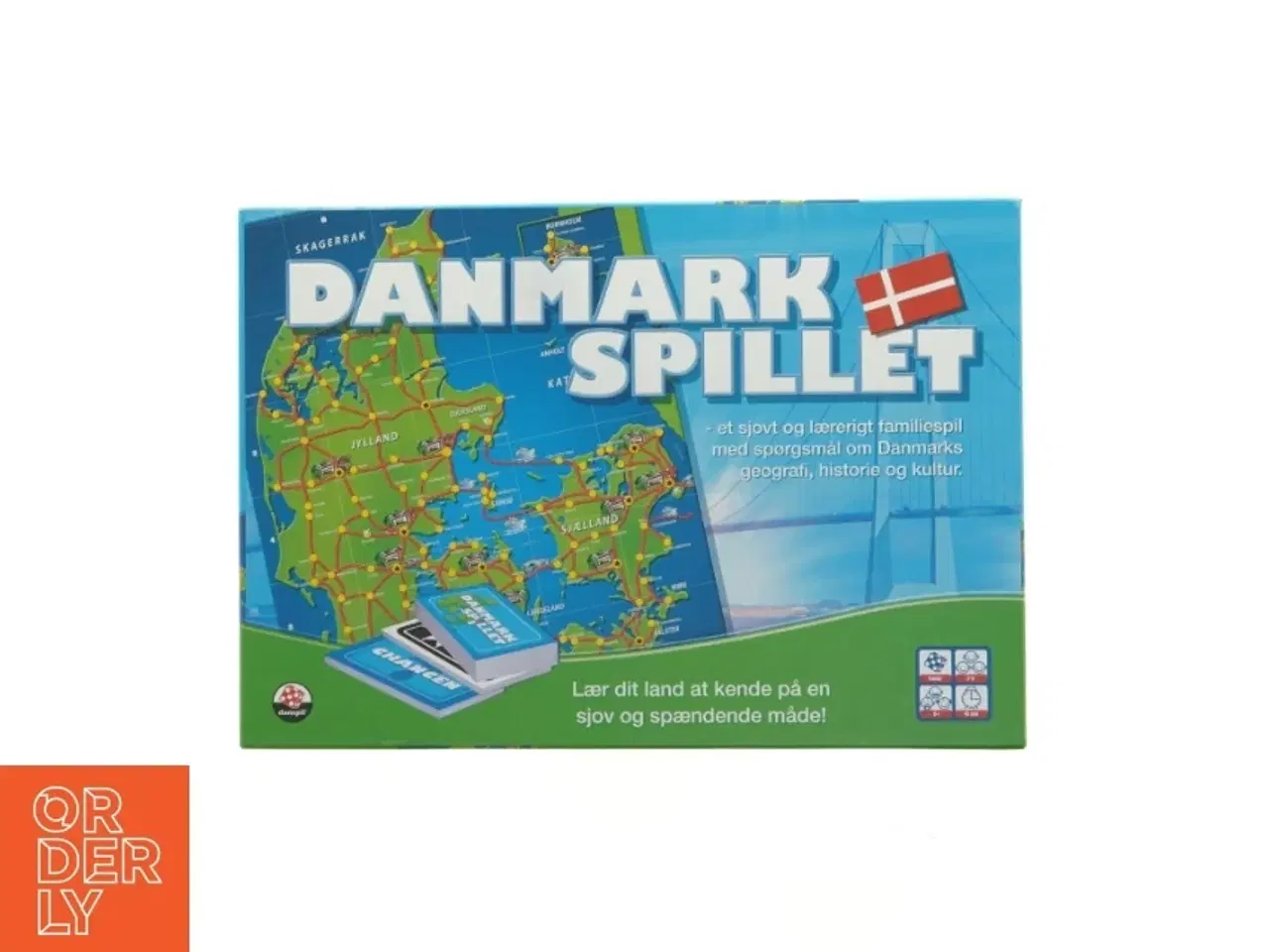 Billede 1 - Danmark Spillet brætspil (str. 39 x 27 cm)