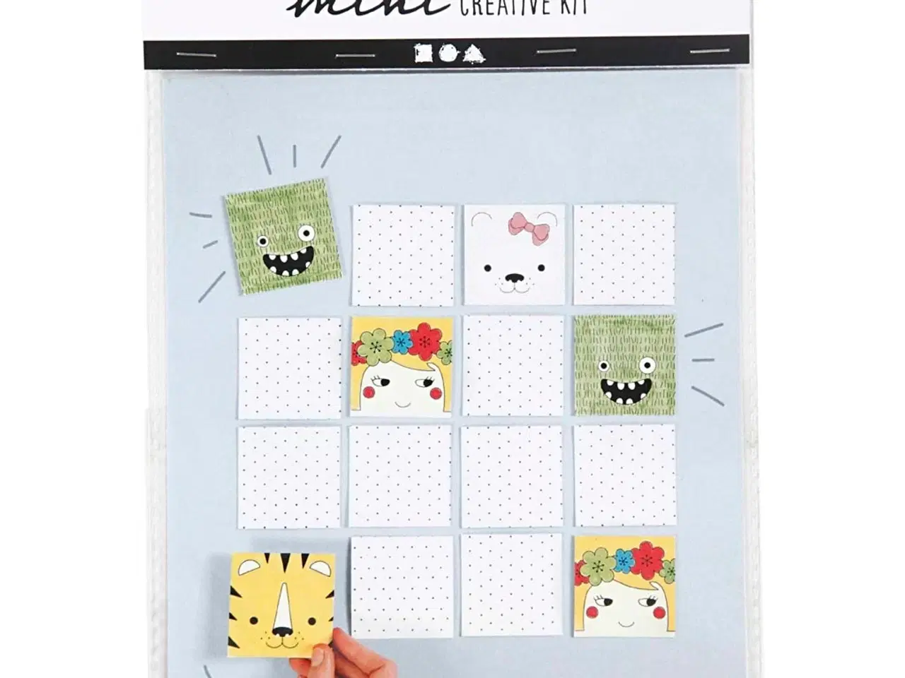 Billede 1 - Mini DIY Vendespil Kit - Skab Dit Eget Spil