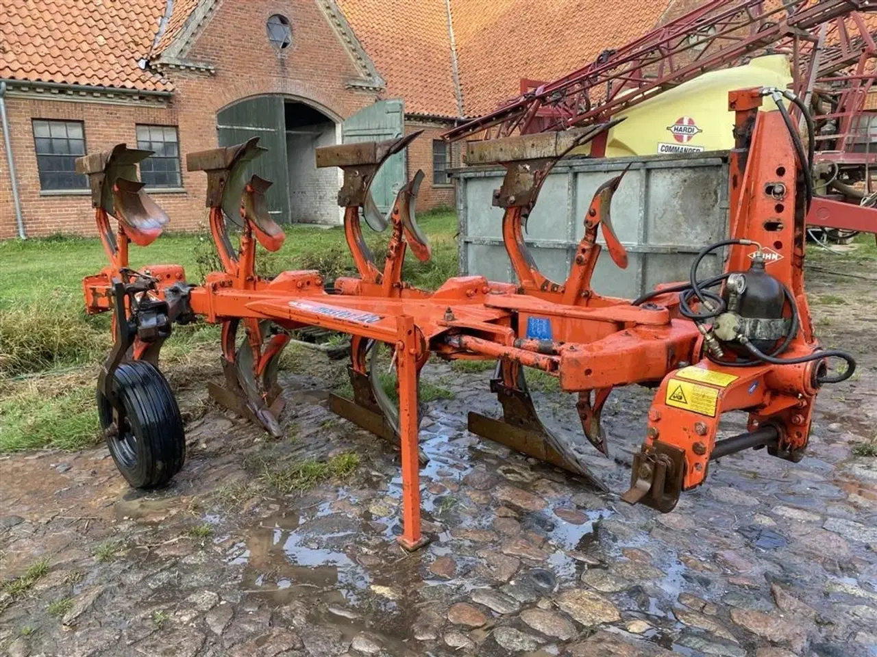 Billede 2 - Kuhn MASTER 120 4 furet. Velholdt