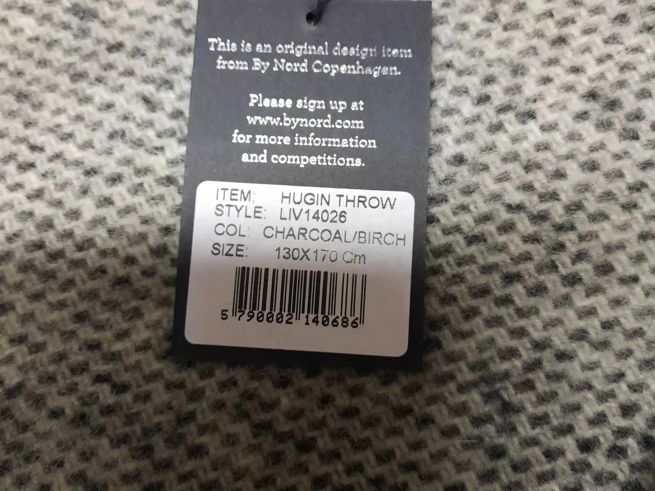 Billede 3 - Uldplaid woolmark