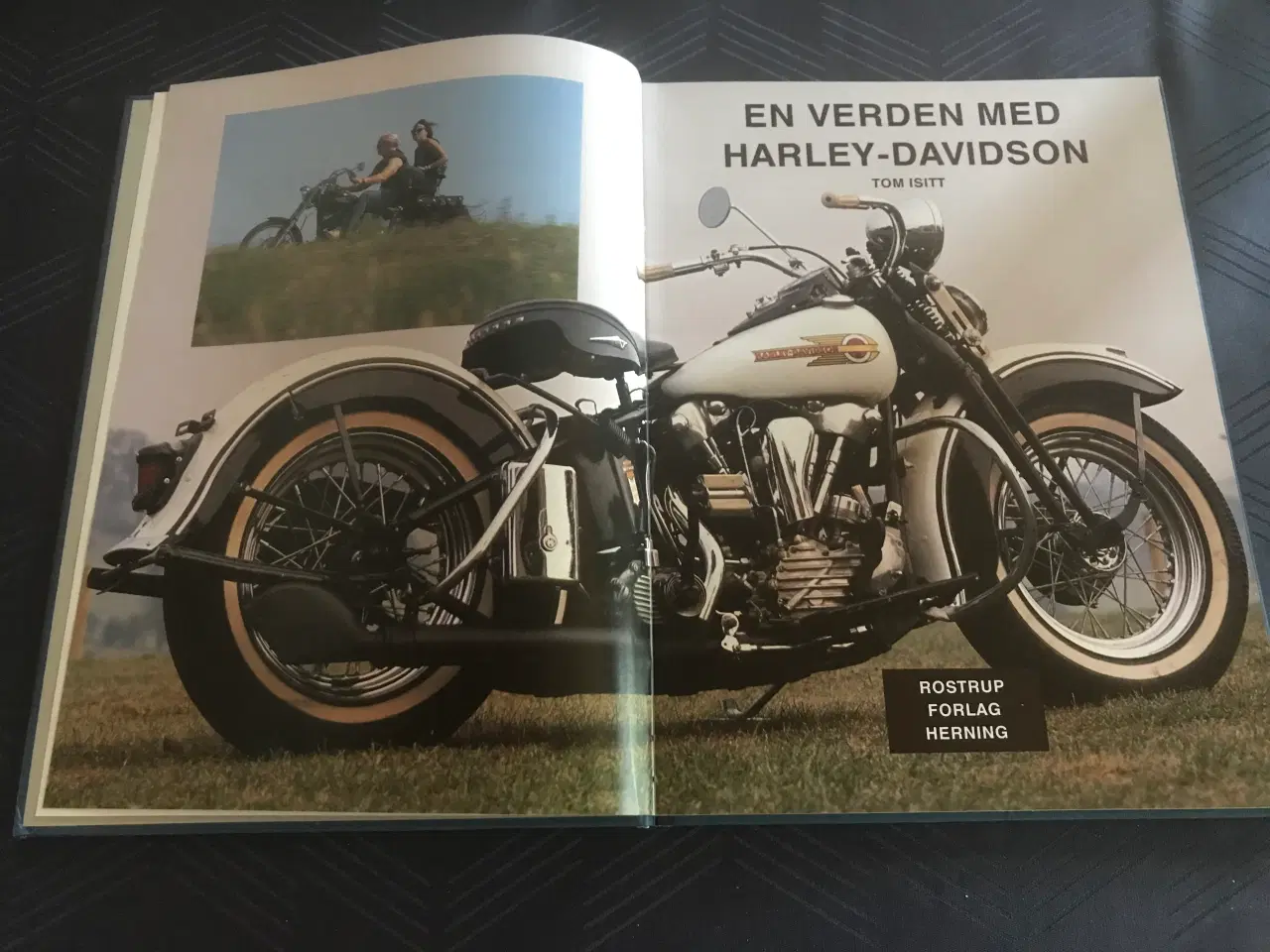 Billede 3 - Bog. En verden med Harley Davidson