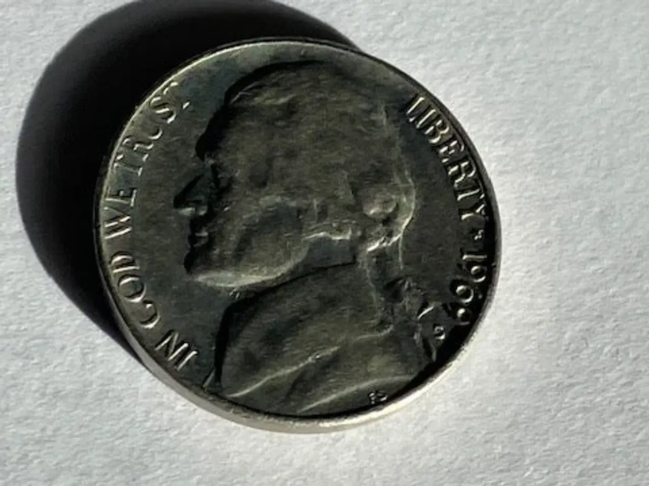 Billede 1 - Five Cents 1969 USA